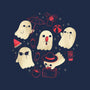 Creepy Kawaii Summer Ghosts-Mens-Basic-Tee-xMorfina