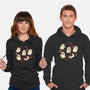 Creepy Kawaii Summer Ghosts-Unisex-Pullover-Sweatshirt-xMorfina