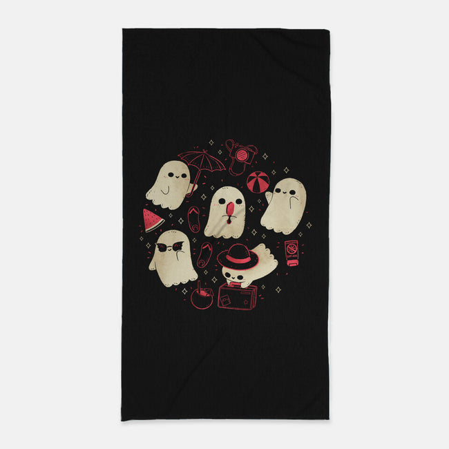 Creepy Kawaii Summer Ghosts-None-Beach-Towel-xMorfina