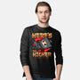 Here's The Kicker-Mens-Long Sleeved-Tee-Boggs Nicolas