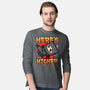 Here's The Kicker-Mens-Long Sleeved-Tee-Boggs Nicolas