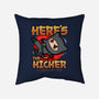 Here's The Kicker-None-Removable Cover-Throw Pillow-Boggs Nicolas