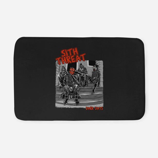 Sith Threat-None-Memory Foam-Bath Mat-joerawks