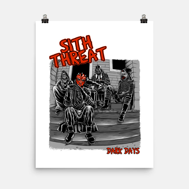 Sith Threat-None-Matte-Poster-joerawks