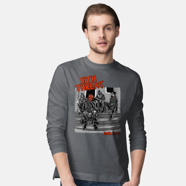 Sith Threat-Mens-Long Sleeved-Tee-joerawks