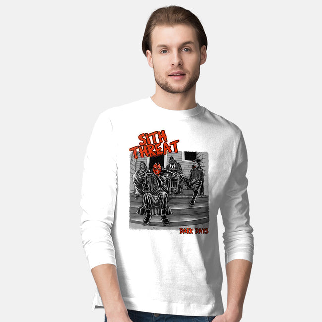 Sith Threat-Mens-Long Sleeved-Tee-joerawks