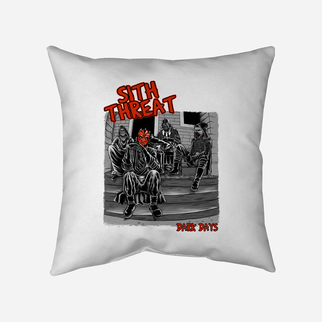 Sith Threat-None-Removable Cover-Throw Pillow-joerawks