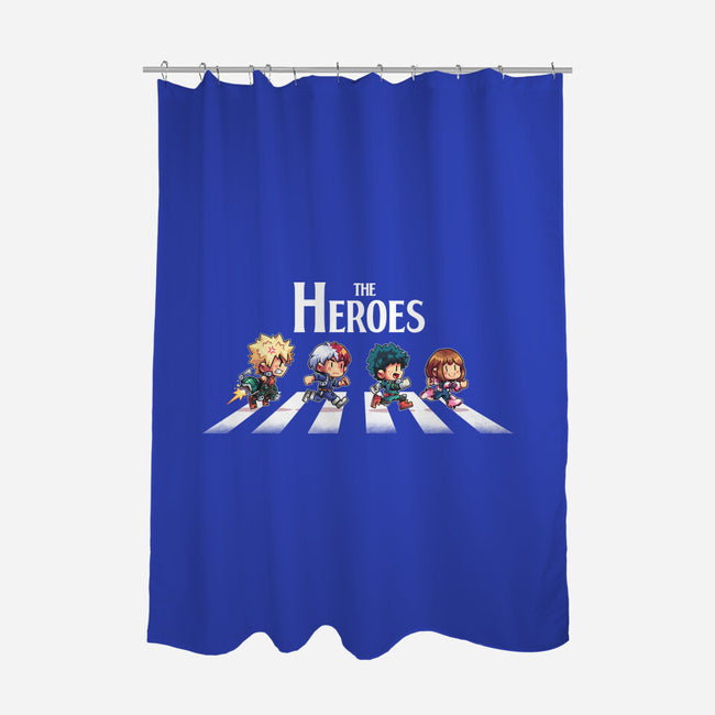 Hero Road-None-Polyester-Shower Curtain-2DFeer