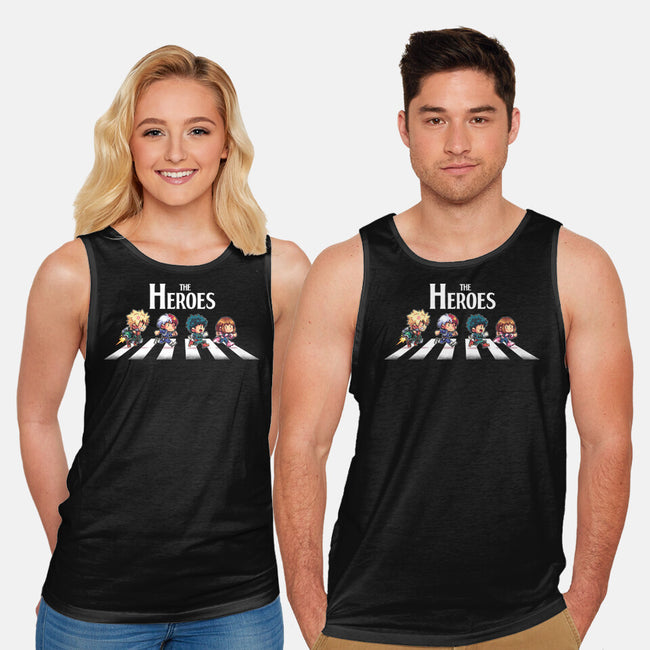 Hero Road-Unisex-Basic-Tank-2DFeer