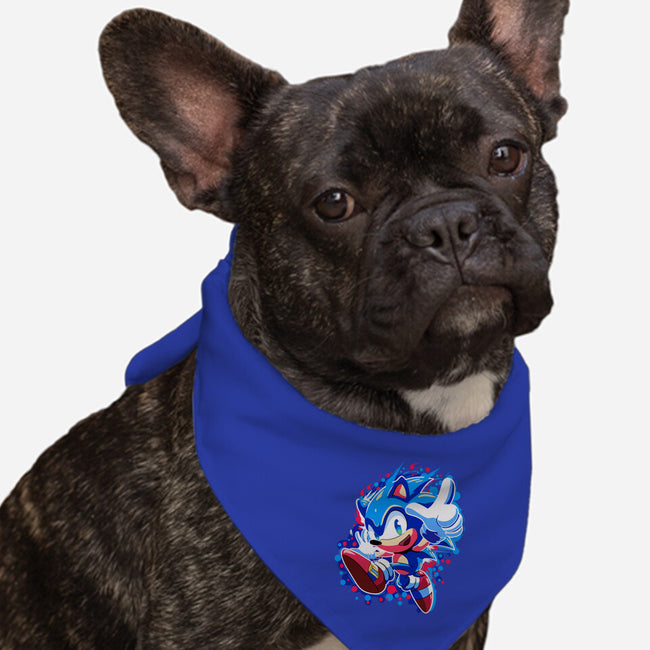 Fast Colors-Dog-Bandana-Pet Collar-nickzzarto