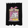 Kitty Claw Machine-None-Polyester-Shower Curtain-Astrobot Invention