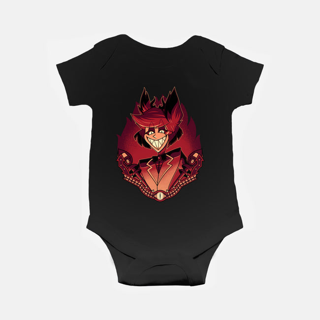 Radio Demon-Baby-Basic-Onesie-Astrobot Invention