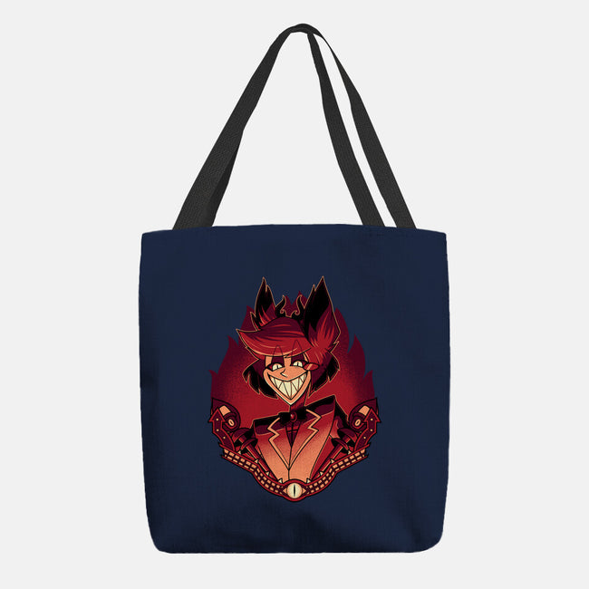 Radio Demon-None-Basic Tote-Bag-Astrobot Invention