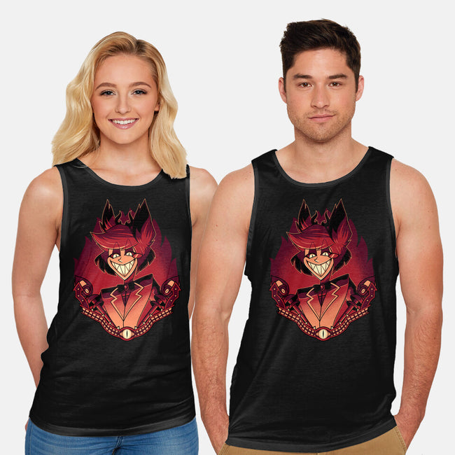 Radio Demon-Unisex-Basic-Tank-Astrobot Invention