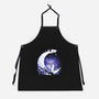 Kittens Moon-Unisex-Kitchen-Apron-Vallina84