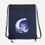 Kittens Moon-None-Drawstring-Bag-Vallina84