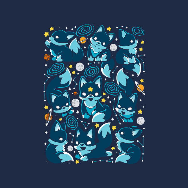 Fox Stars-None-Fleece-Blanket-Vallina84