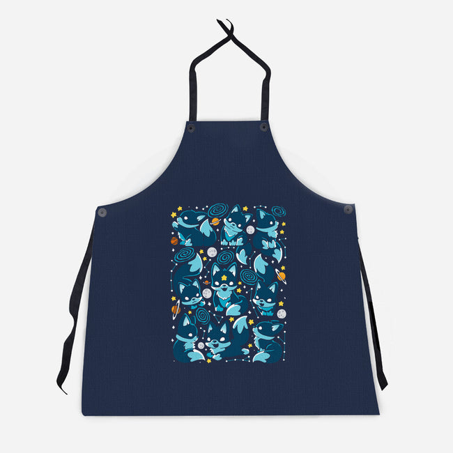 Fox Stars-Unisex-Kitchen-Apron-Vallina84