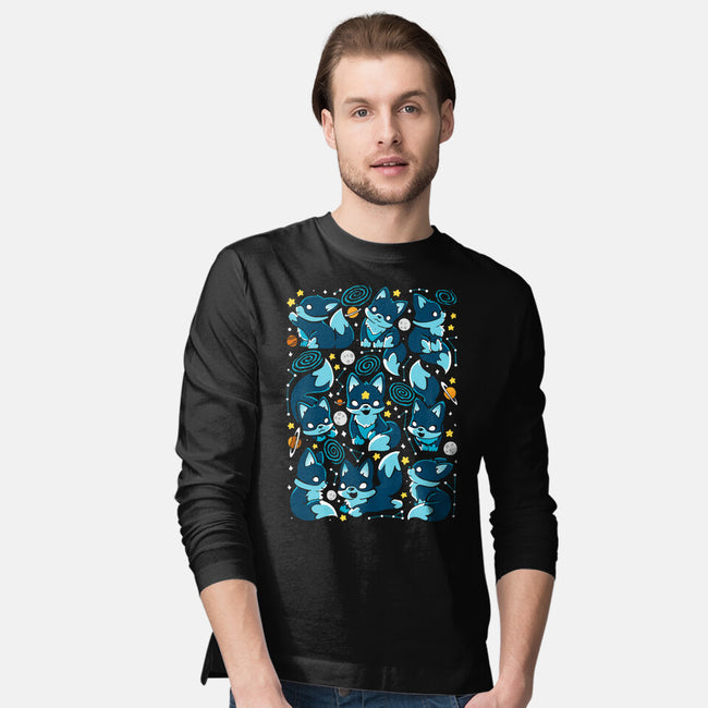 Fox Stars-Mens-Long Sleeved-Tee-Vallina84