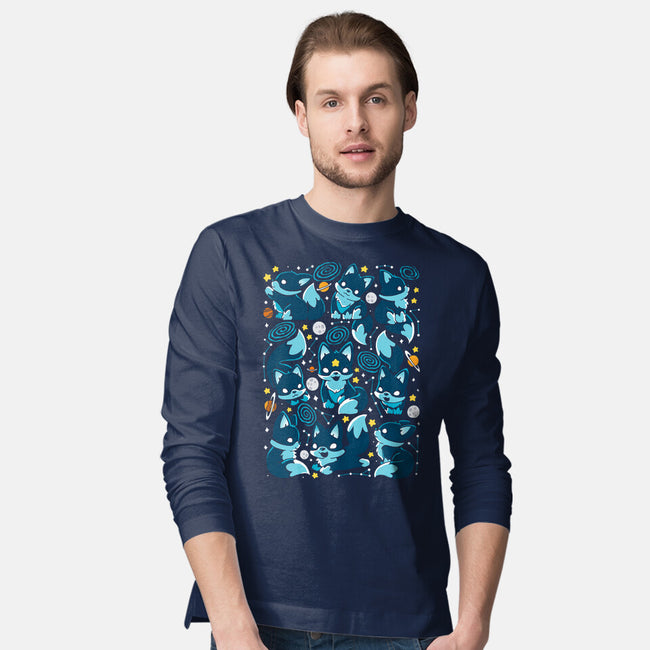 Fox Stars-Mens-Long Sleeved-Tee-Vallina84