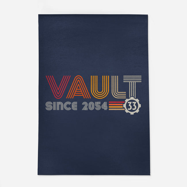 Vault Since 2054-None-Indoor-Rug-DrMonekers