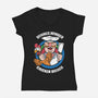 Winner Winner-Womens-V-Neck-Tee-turborat14