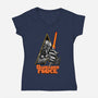 Darklord Force-Womens-V-Neck-Tee-joerawks