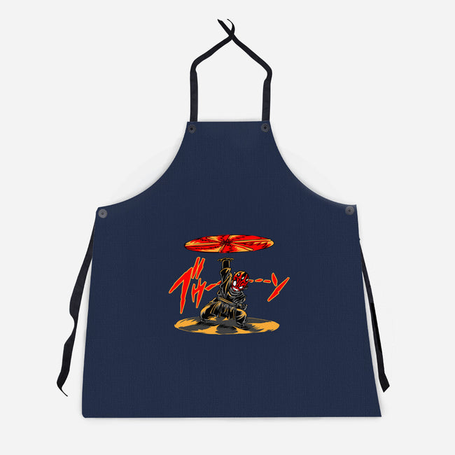 Saberstaff Disk-Unisex-Kitchen-Apron-joerawks