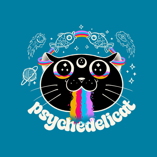 Psychedelicat-None-Beach-Towel-valterferrari