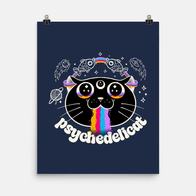 Psychedelicat-None-Matte-Poster-valterferrari