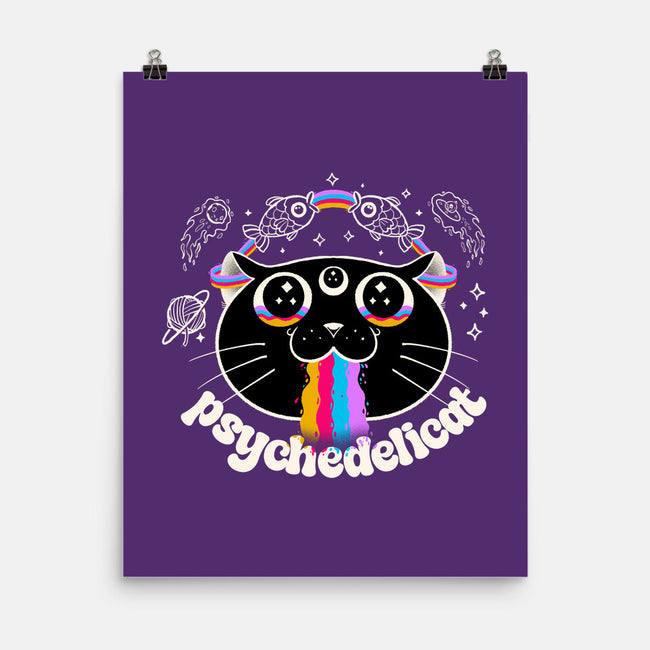 Psychedelicat-None-Matte-Poster-valterferrari