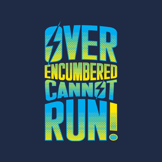 Overencumbered Cannot Run-None-Matte-Poster-rocketman_art