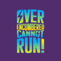 Overencumbered Cannot Run-None-Fleece-Blanket-rocketman_art