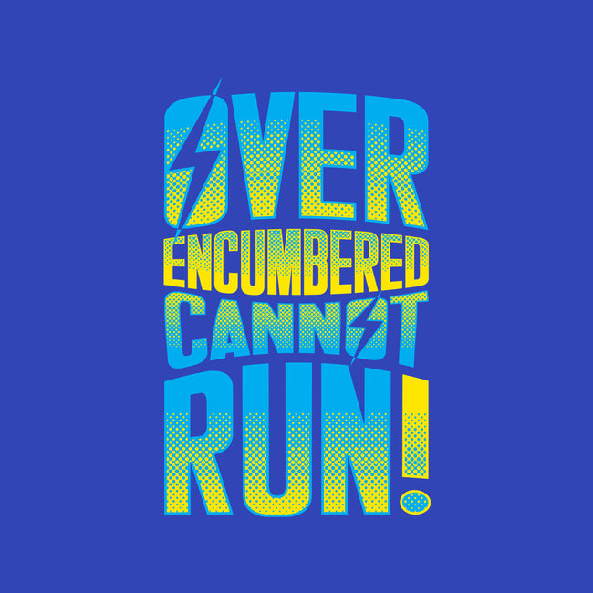 Overencumbered Cannot Run-Mens-Heavyweight-Tee-rocketman_art