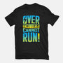 Overencumbered Cannot Run-Unisex-Basic-Tee-rocketman_art