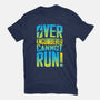 Overencumbered Cannot Run-Womens-Fitted-Tee-rocketman_art