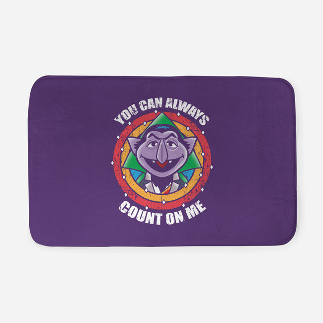 You Can Count On Me-None-Memory Foam-Bath Mat-turborat14