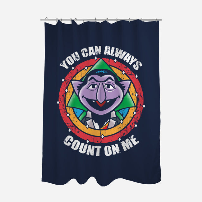 You Can Count On Me-None-Polyester-Shower Curtain-turborat14