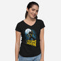 Killing Moon-Womens-V-Neck-Tee-Roni Nucleart