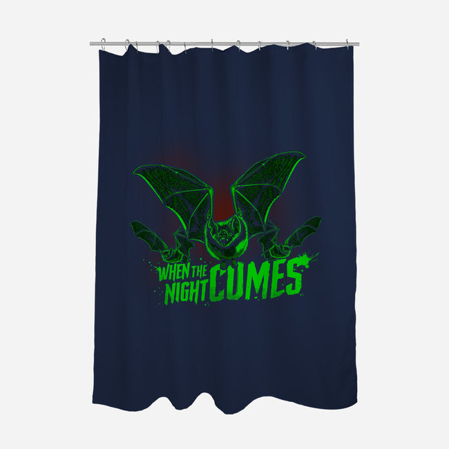 Night Flight-None-Polyester-Shower Curtain-Roni Nucleart