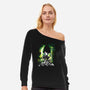 Extraterrorestrial-Womens-Off Shoulder-Sweatshirt-dalethesk8er