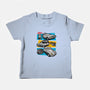 Fast And Curious Cars-Baby-Basic-Tee-Roni Nucleart