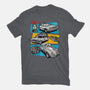 Fast And Curious Cars-Womens-Fitted-Tee-Roni Nucleart