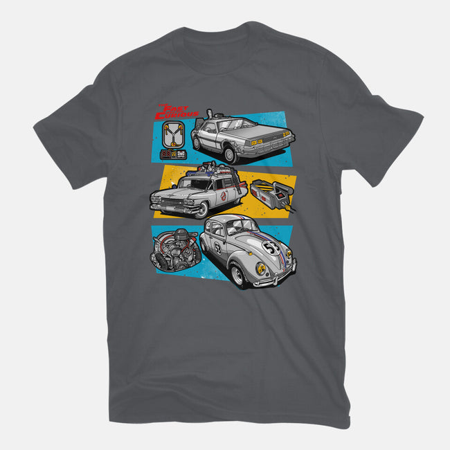 Fast And Curious Cars-Mens-Basic-Tee-Roni Nucleart