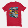 Fast And Curious Cars-Mens-Basic-Tee-Roni Nucleart