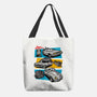 Fast And Curious Cars-None-Basic Tote-Bag-Roni Nucleart