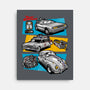 Fast And Curious Cars-None-Stretched-Canvas-Roni Nucleart