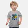 Fast And Curious Cars-Baby-Basic-Tee-Roni Nucleart