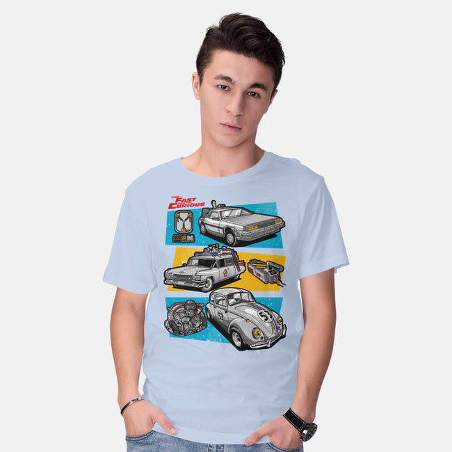 Fast And Curious Cars-Mens-Basic-Tee-Roni Nucleart