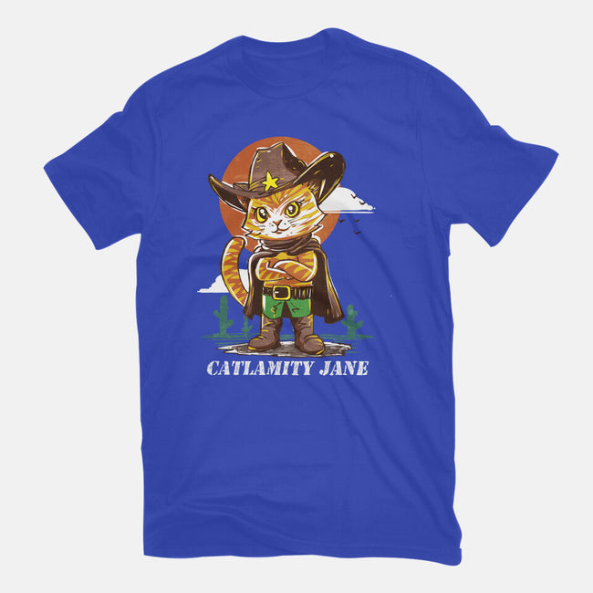 Catlamity Jane-Womens-Basic-Tee-kharmazero